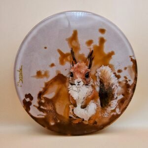 dessous de plat - écureuil