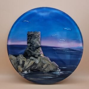 dessous de plat - paysage tour génoise