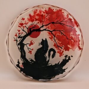 Dessous de Bouteille chat japonais 1