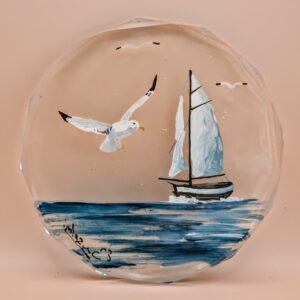 Dessous de Bouteille effet mer 6