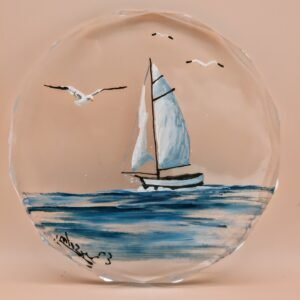 Dessous de Bouteille effet mer 2